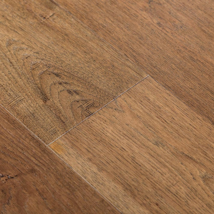 NATU Roasted Distressed Hickory 3/8 in. T x 7.5 in. W Click Lock Distressed Hardwood Flooring (19.43 sq.ft./case)