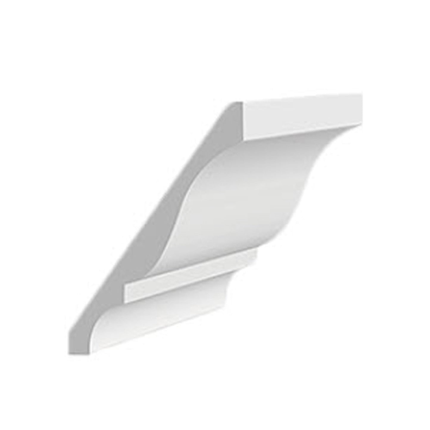 Royal PVC Crown 7491 9/16" x 5-1/4" x 16'