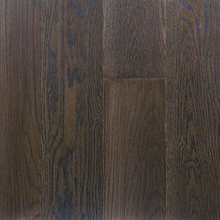 OptiWood Rustic Barn White Oak 2/7 in. T x 5 in. W Click Lock Wire Brushed Engineered Hardwood Flooring (16.7 sq.ft./case)
