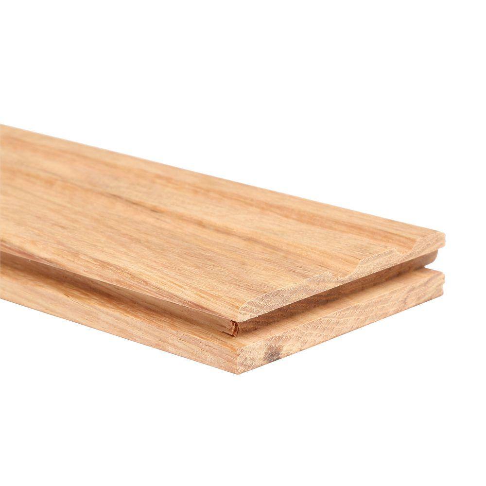 Bruce American Home Rustic Natural Hickory 3/4 in. T x 3-1/4 in. W Smooth Solid Hardwood Flooring (22 sq.ft./ctn)
