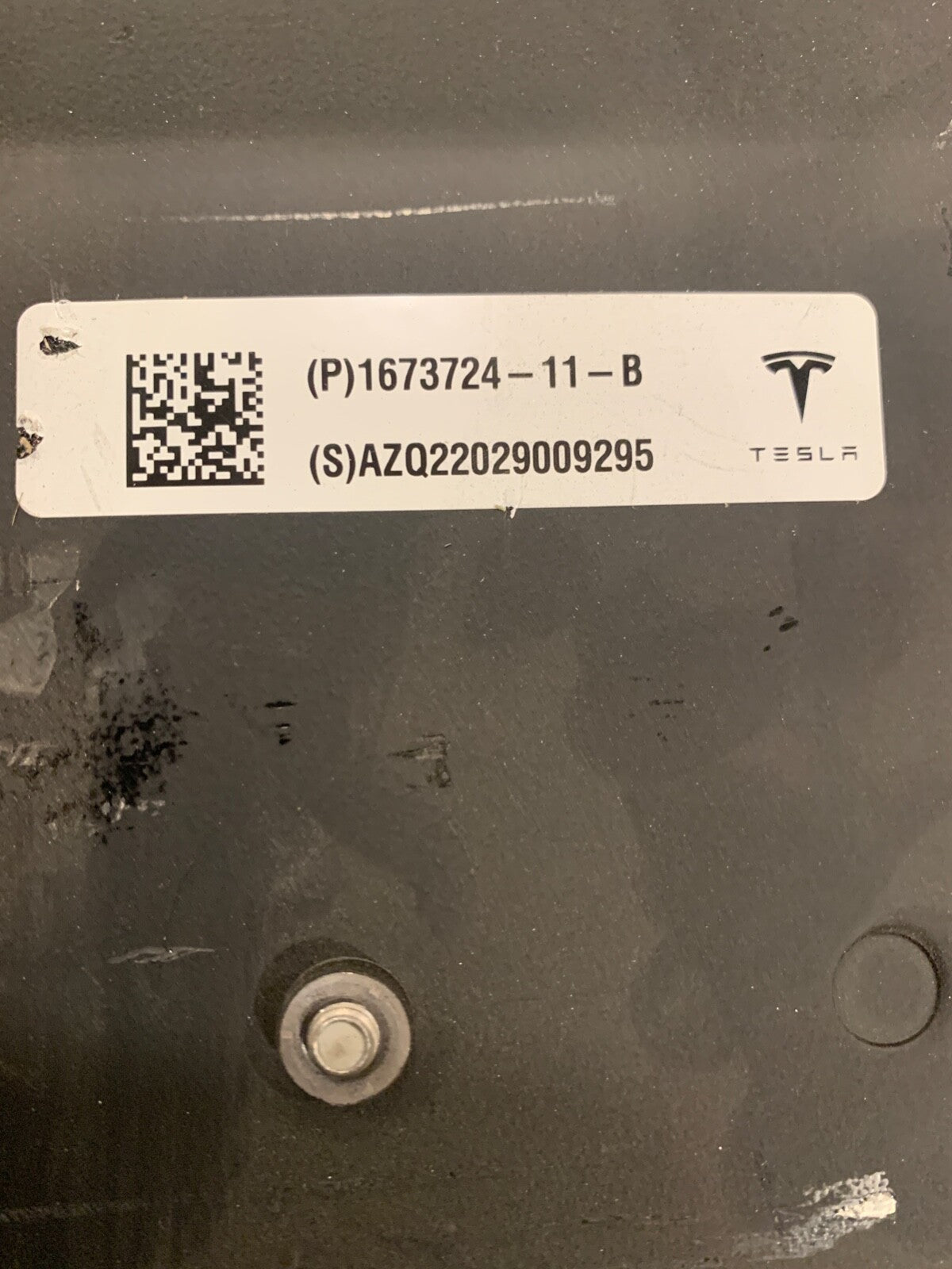 Tesla ASY Lower Mega Bracket SPW 26" x 1" x 27"