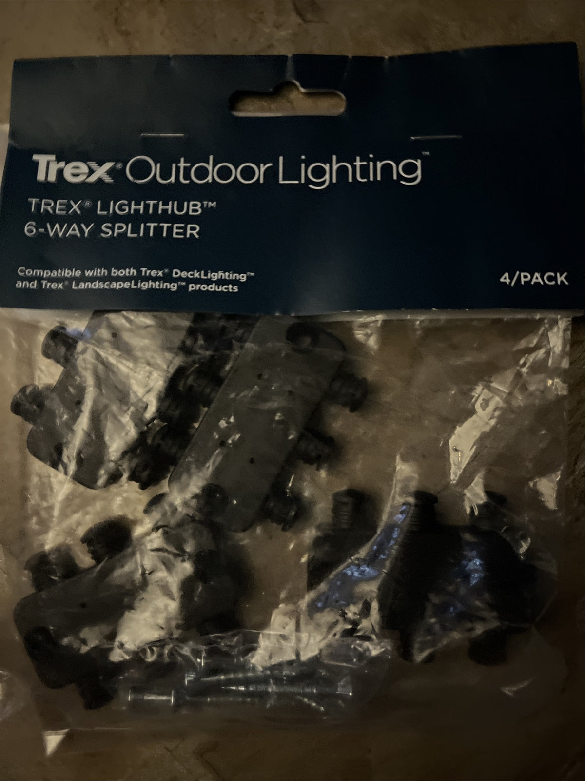 Trex Lighthub 6-Way Splitter 4/Pack