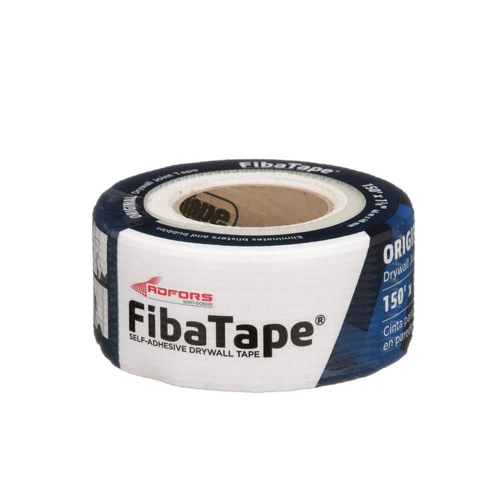 Saint-Gobain ADFORS FibaTape Standard White 1-7/8 in. x 150 ft. Self-Adhesive Mesh Drywall Joint Tape