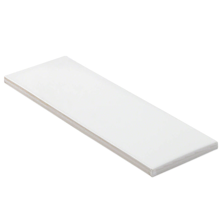 London White 3x9 Matte Ceramic Subway Tile for Walls
