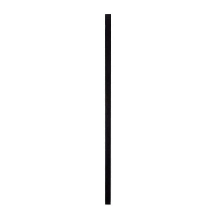 Deckorators 29 in. x .75 in. Satin Black Aluminum Square-Shaped Estate Baluster (10-Pack)