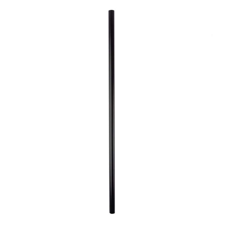 Deckorators 3/4 in. x 3/4 in. x 40 in. Satin Black Aluminum Round Classic Baluster (10-Pack)