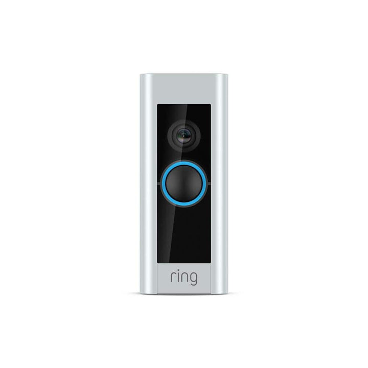 Ring Wired Doorbell Plus - Smart WiFi Video Doorbell Camera with Color Video Previews, Night Vision and Quick Replies