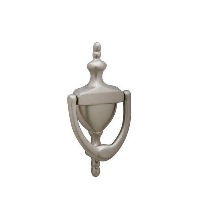 Schlage Satin Nickel Small Door Knocker, 3-13/16 in. W x 6 in. H