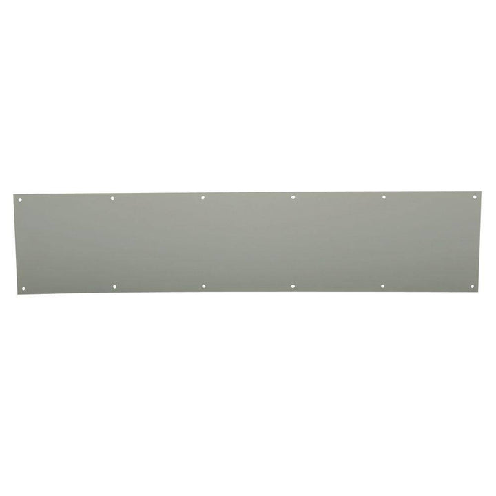 Schlage 8 in. x 34 in. Satin Stainless-Steel Commercial Kick Plate