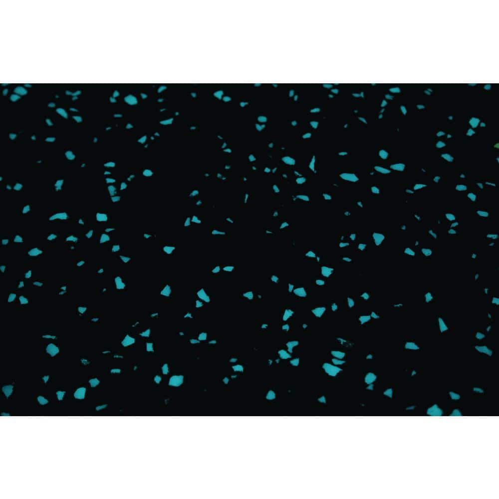 Brilliance Patio Stone - Sea Salt White Color 4 in. x 8 in. x 2-3/8 in. - Glow in the Dark Concrete Paver