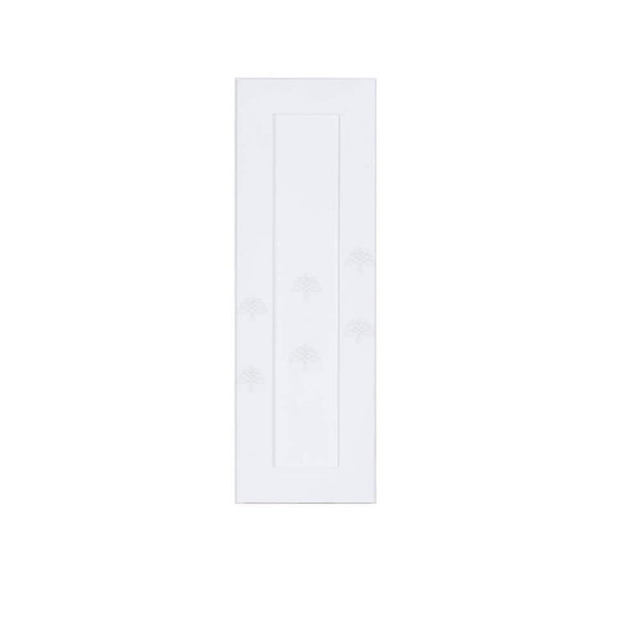 LIFEART CABINETRY Lancaster White Plywood Shaker Stock Assembled Wall Kitchen Cabinet 21 in. W x 36 in. H x 12 in. D