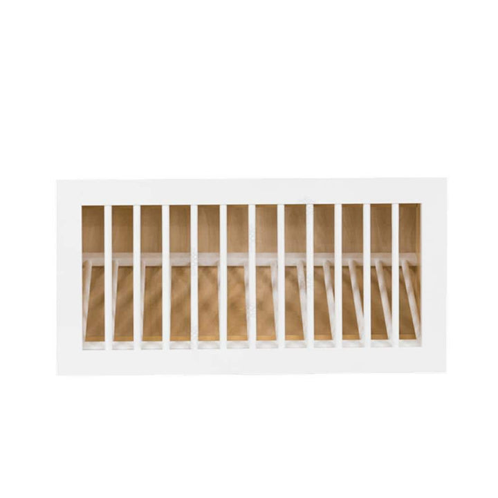 LIFEART CABINETRY Lancaster White Plywood Shaker Stock Assembled Wall Dish Holder Kitchen Cabinet 30 in. W x 15 in. H x 12 in. D