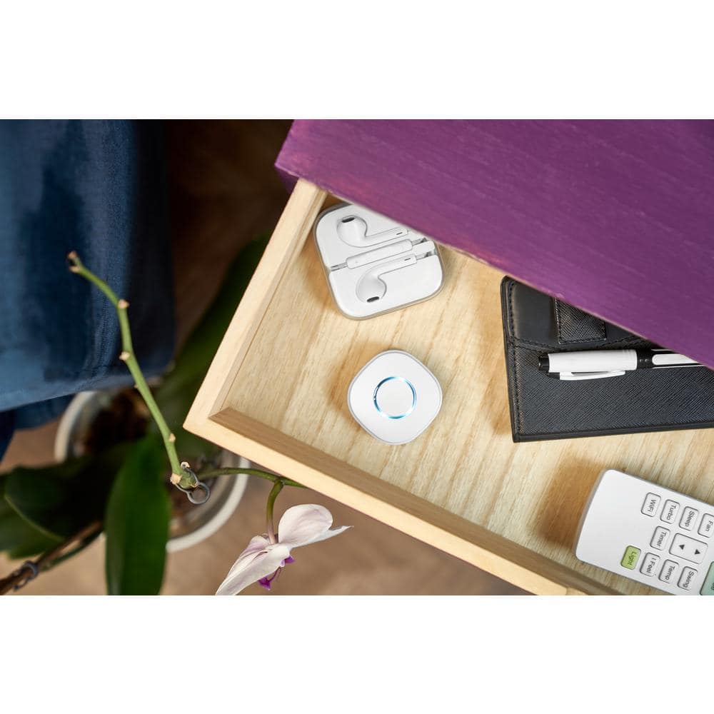 Shelly Button 1 White, Wi-Fi Action and Scenes Activation Button, Home Automation, Remotely Control and ON/OFF Devices