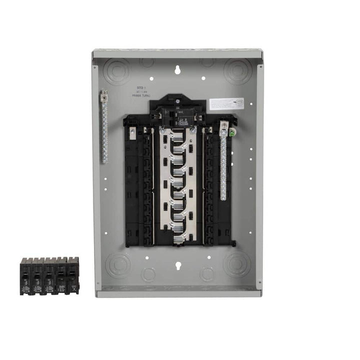 Siemens SN 100-Amp 20-Space 20-Circuit Indoor Main Breaker Plug-On Neutral Load Center - SN2020B1100P1