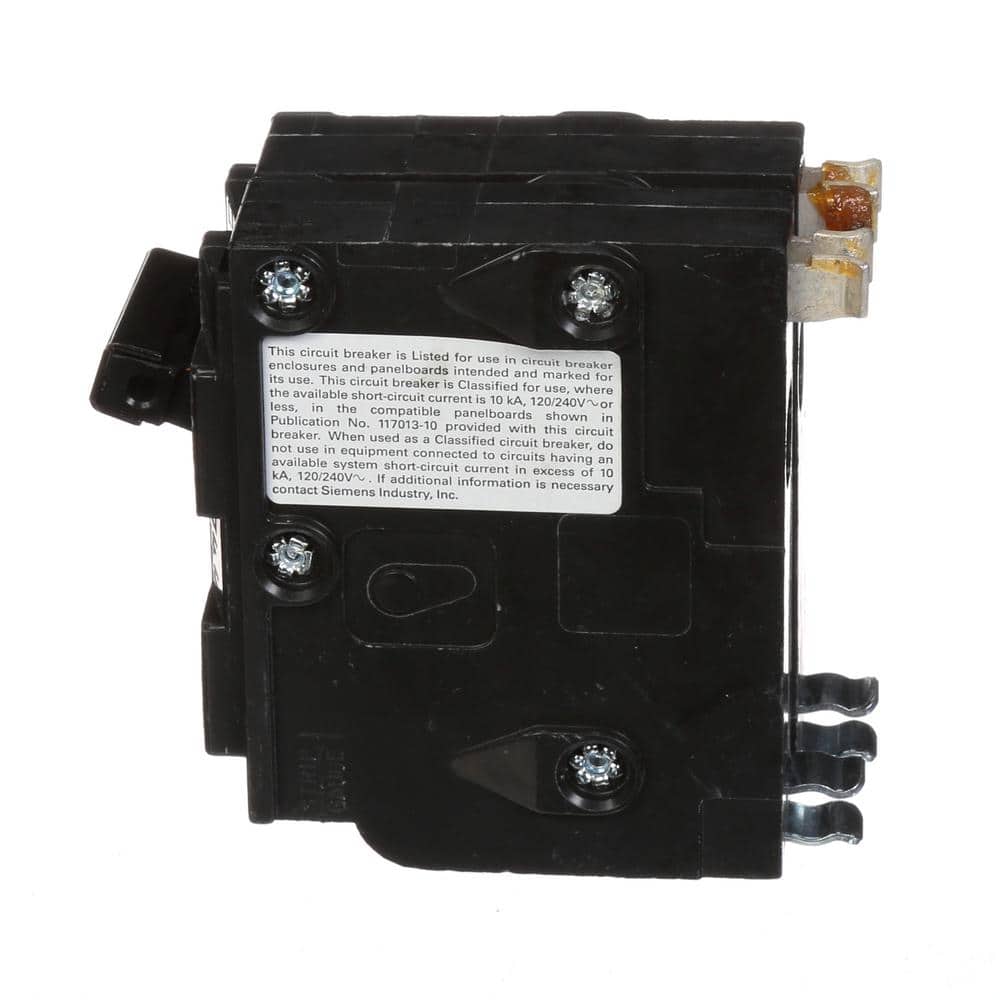 Siemens 40 Amp Double-Pole Type QD Replacement Circuit Breaker