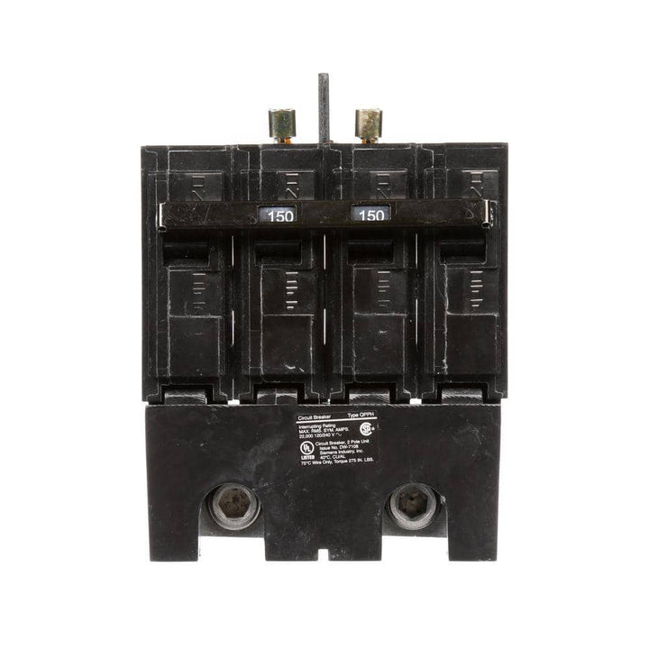 Siemens 150 Amp 4-Pole Type QPPH 22kA Bolt-on Circuit Breaker