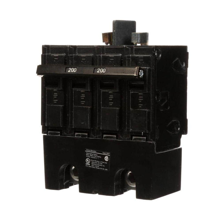 Siemens 200 Amp Double-Pole 10kA Type QPP Circuit Breaker