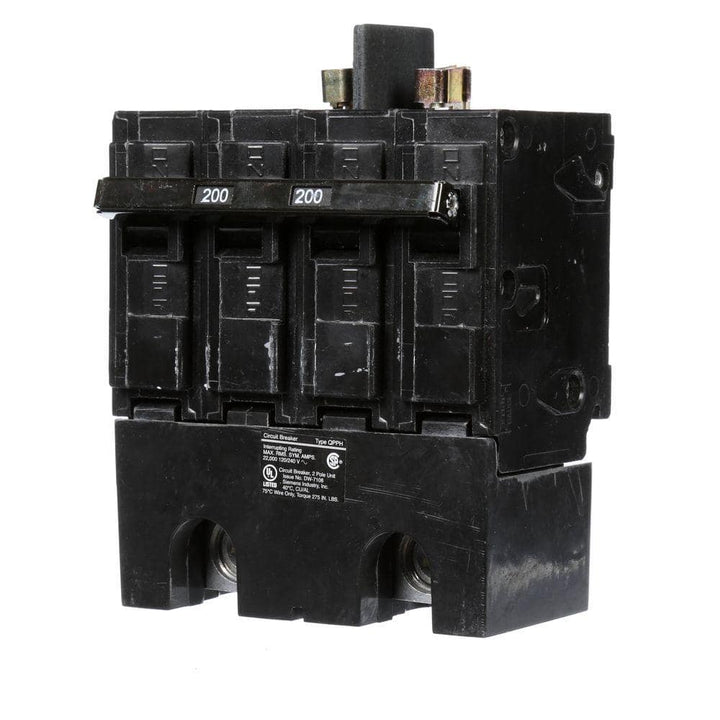 Siemens 200 Amp Double-Pole 22kA Type QPPH Circuit Breaker