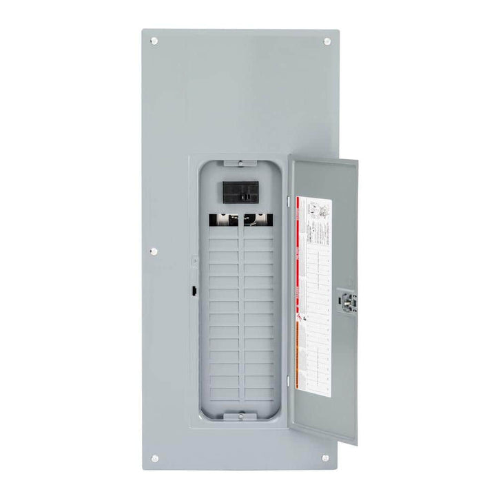 Square D Homeline 100-Amp 30-Space 60-Circuit Indoor Main Breaker Plug-On Neutral Load Center - HOM3060M100PC