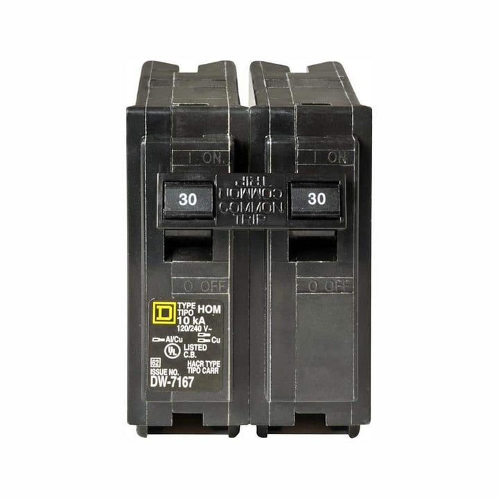 Homeline 30 Amp 2-Pole Circuit Breaker (3-Pack)
