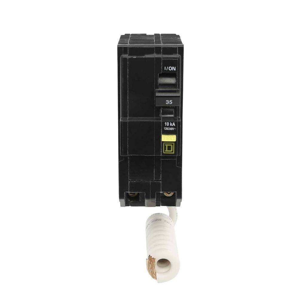 Square D QO 35 Amp 2-Pole GFCI Circuit Breaker