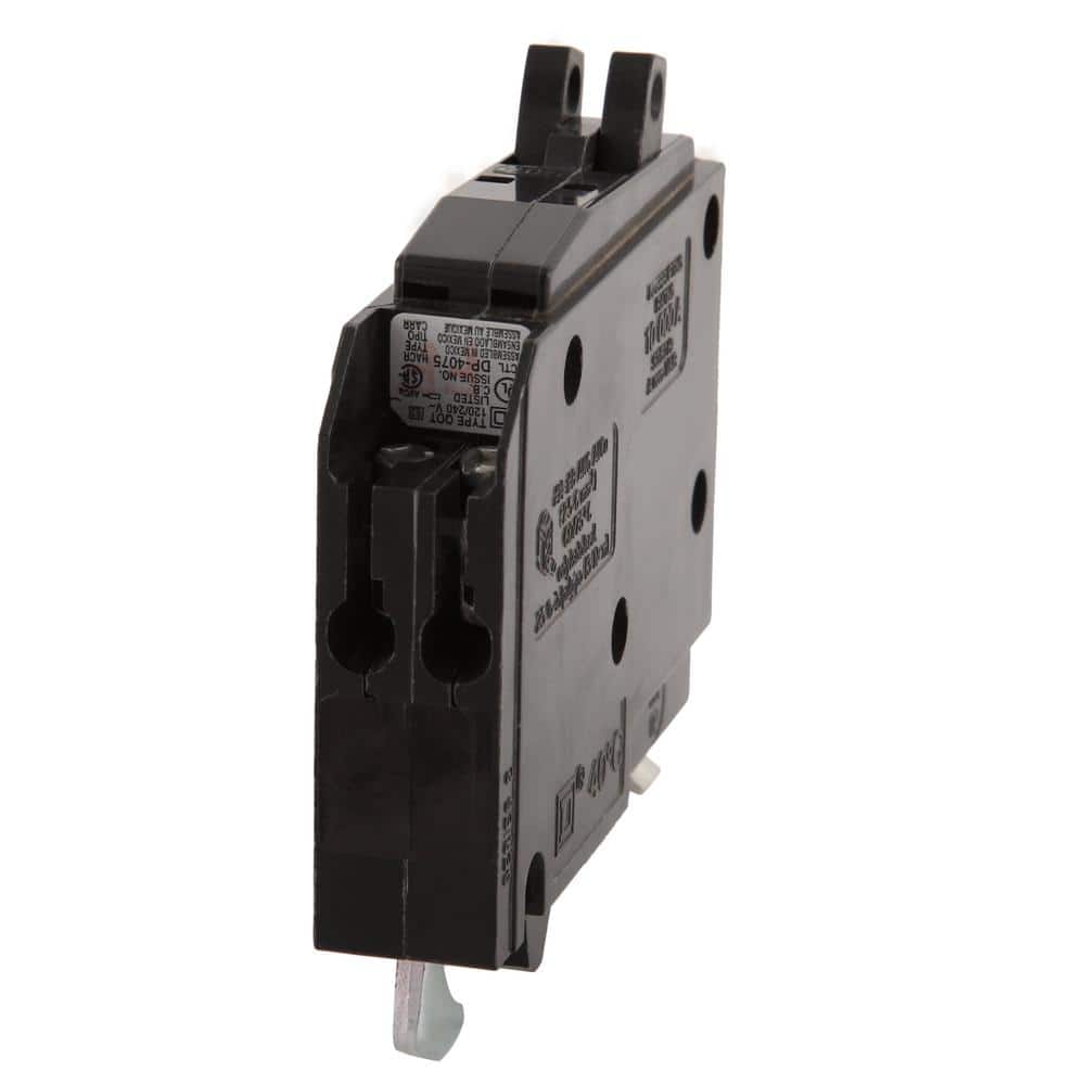 Square D QO 2-20 Amp Single-Pole Class CTL Tandem Circuit Breaker