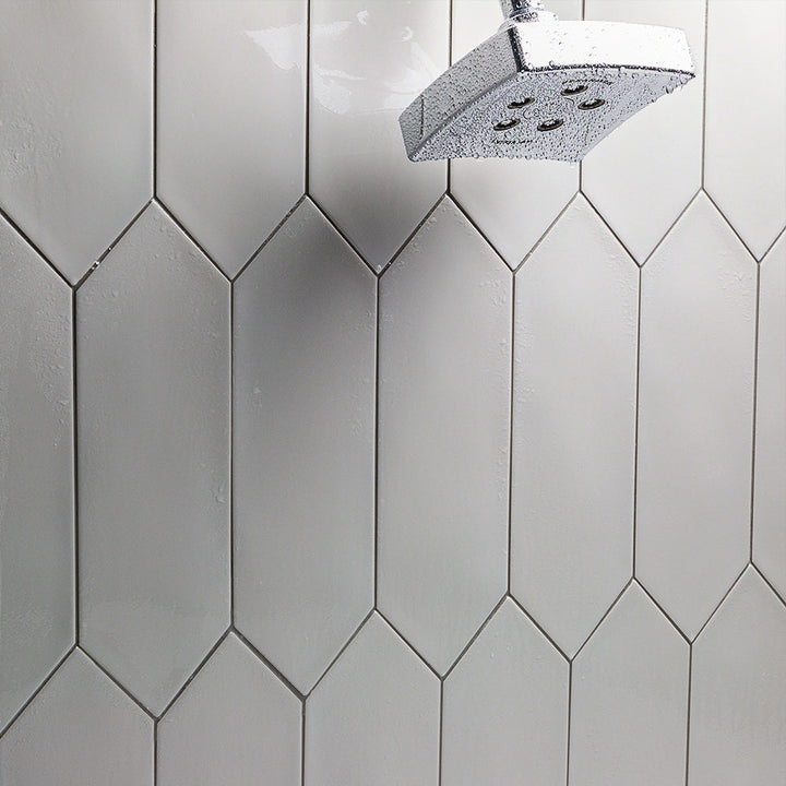 Aliante Light Gray 4x12 Picket Matte Porcelain Tile - Lux Tile