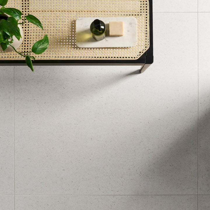 Hikari Chalk White 48x48 Matte Porcelain Tile - Lux Tile