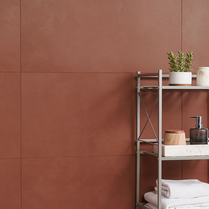 Clay Grace Red Matte Porcelain Tile 16x32 - Lux Tile