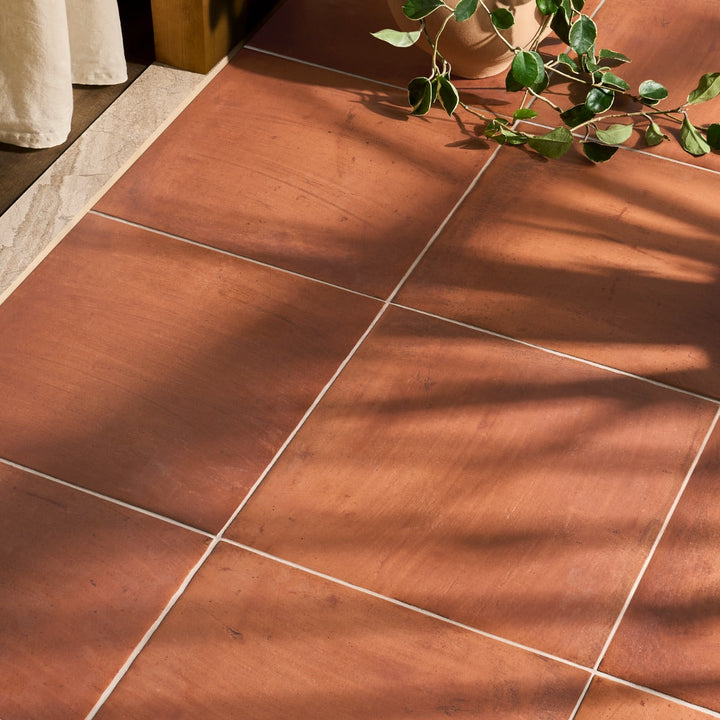 Saltillo Canyon Terracotta 18x18 Matte Porcelain Tile - Durable and Stylish Flooring