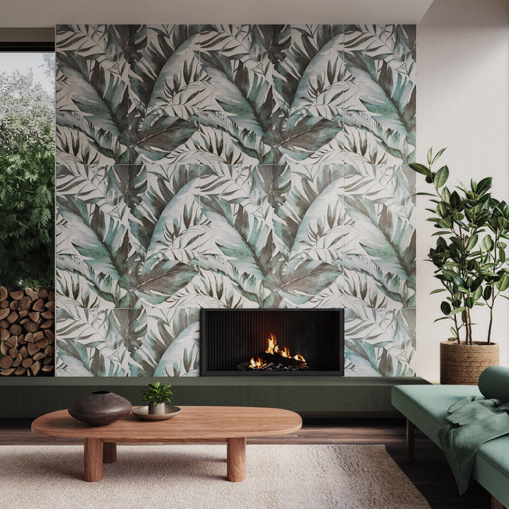 Monet Savage Green 24x48 Matte Porcelain Tile - Lux Tile