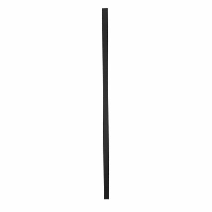 Deckorators 26 in. x .75 in. Textured Black Aluminum Square-Shaped Estate Baluster (100-Pack)