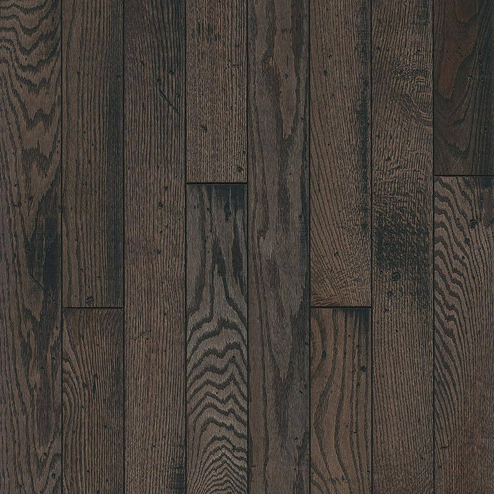 Bruce Revolutionary Rustics Rustic Tone Gray Oak 3/4 in. T x 3-1/4 in. W Distressed Solid Hardwood Flooring (22 sq.ft./ctn)