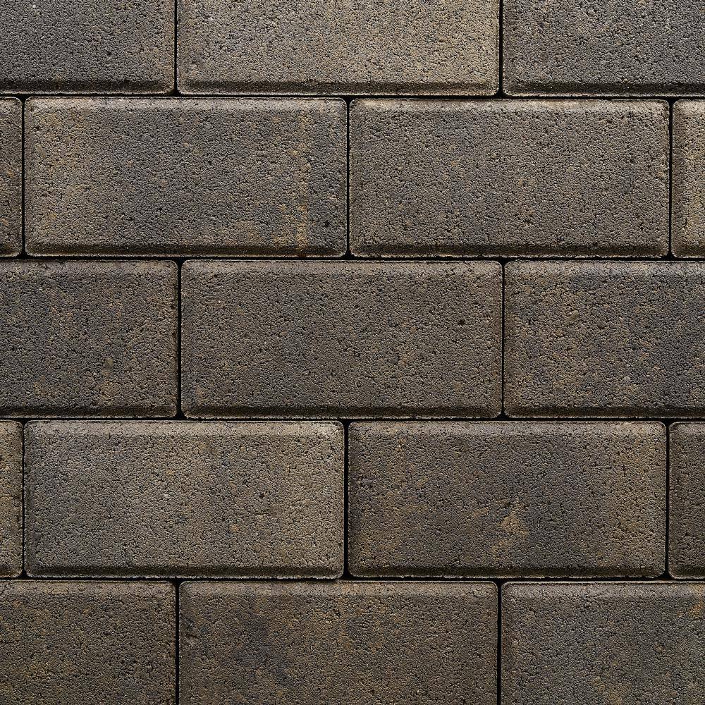 Pavestone Holland 7.87 in. L x 3.94 in. W x 2.36 in. H 60 mm Truckee Blend Concrete Paver (480-Piece/103 sq. ft./Pallet)