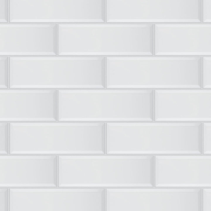 Merola Tile Santorini Loft Blanco 4 in. x 11-7/8 in. Ceramic Subway Wall Tile, High Sheen (12.17 sq. ft. per Case)