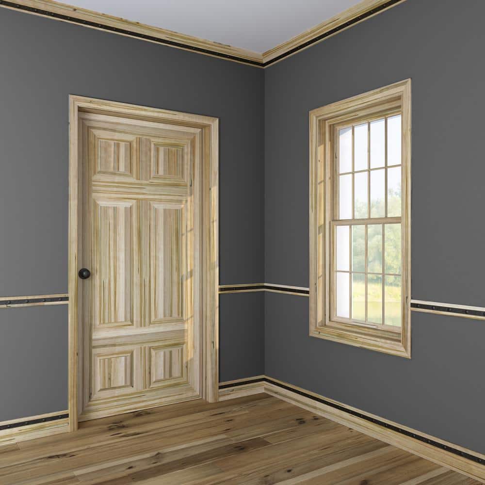 Ornamental Mouldings Rustic Ambrosia 5/8 in. x 3 in. x 7 ft. Maple Wood Casing Moulding