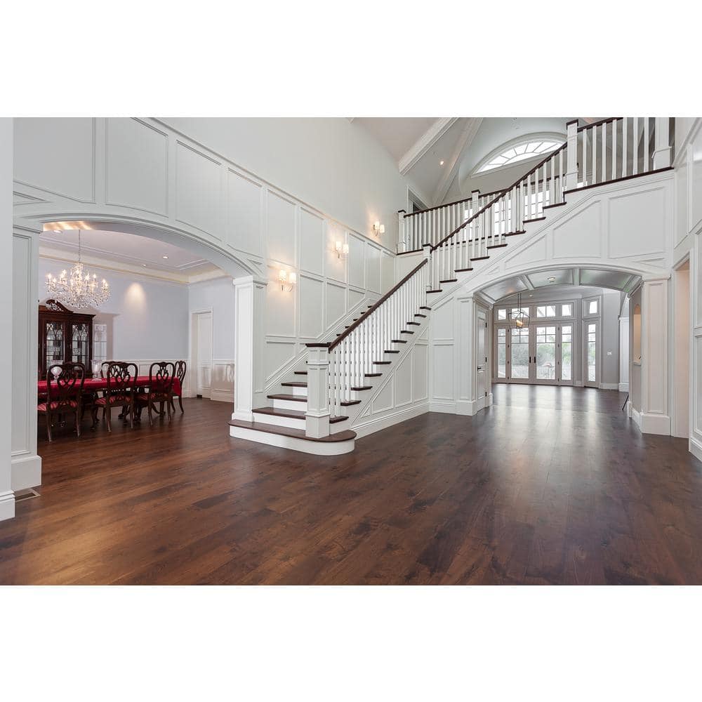 Swaner Hardwood 11/16 in. D x 7-1/4 in. W x 97-11/16 in. L Solid Poplar Jamb Side Piece Flat Moulding (2-Pack)