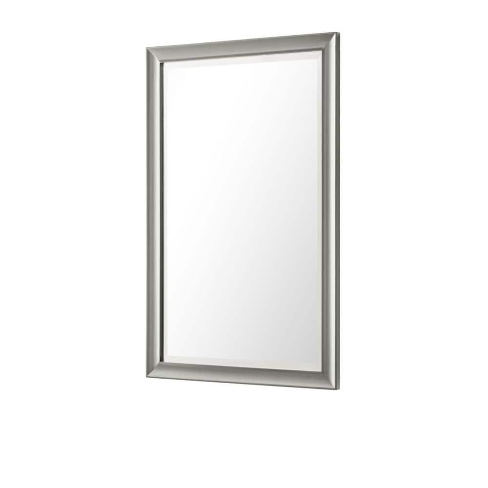 James Martin Vanities Glenbrooke 26" x 40" Urban Gray Bathroom Vanity Mirror
