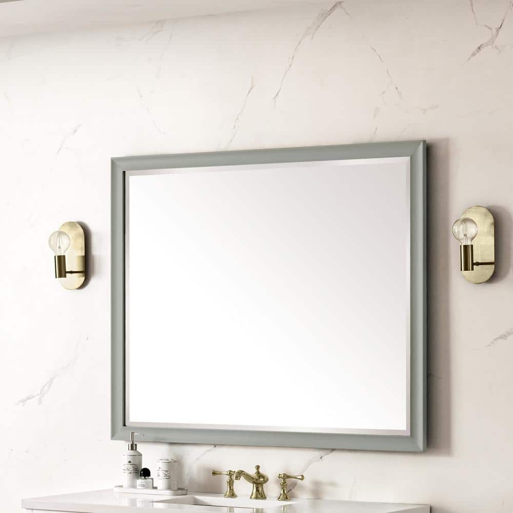 James Martin Vanities Glenbrook 48" x 40" Urban Gray Bathroom Vanity Mirror