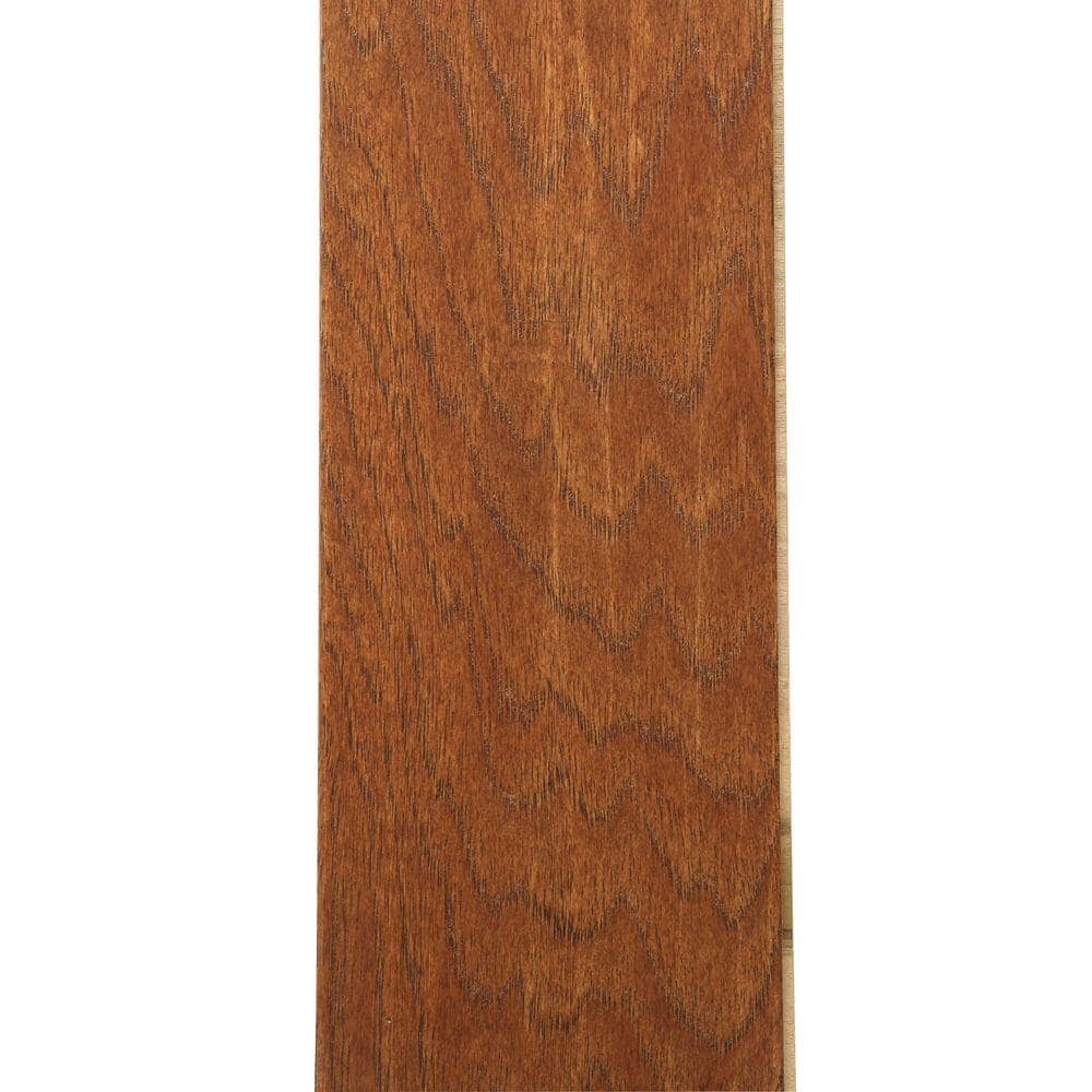 Bruce American Vintage Vermont Syrup Hickory 3/8 in. T x 5 in. W T+G Hand Scraped Engineered Hardwood Flooring (25 sq.ft./ctn)