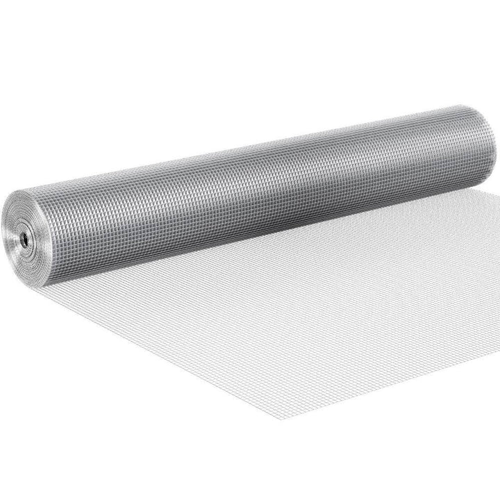 VEVOR Hardware Cloth 1/4 in. x 3 ft. x 50 ft. 23-Gauge Hardware Cloth Galvanized Wire Mesh Roll Chicken Wire Fencing Wire Mesh