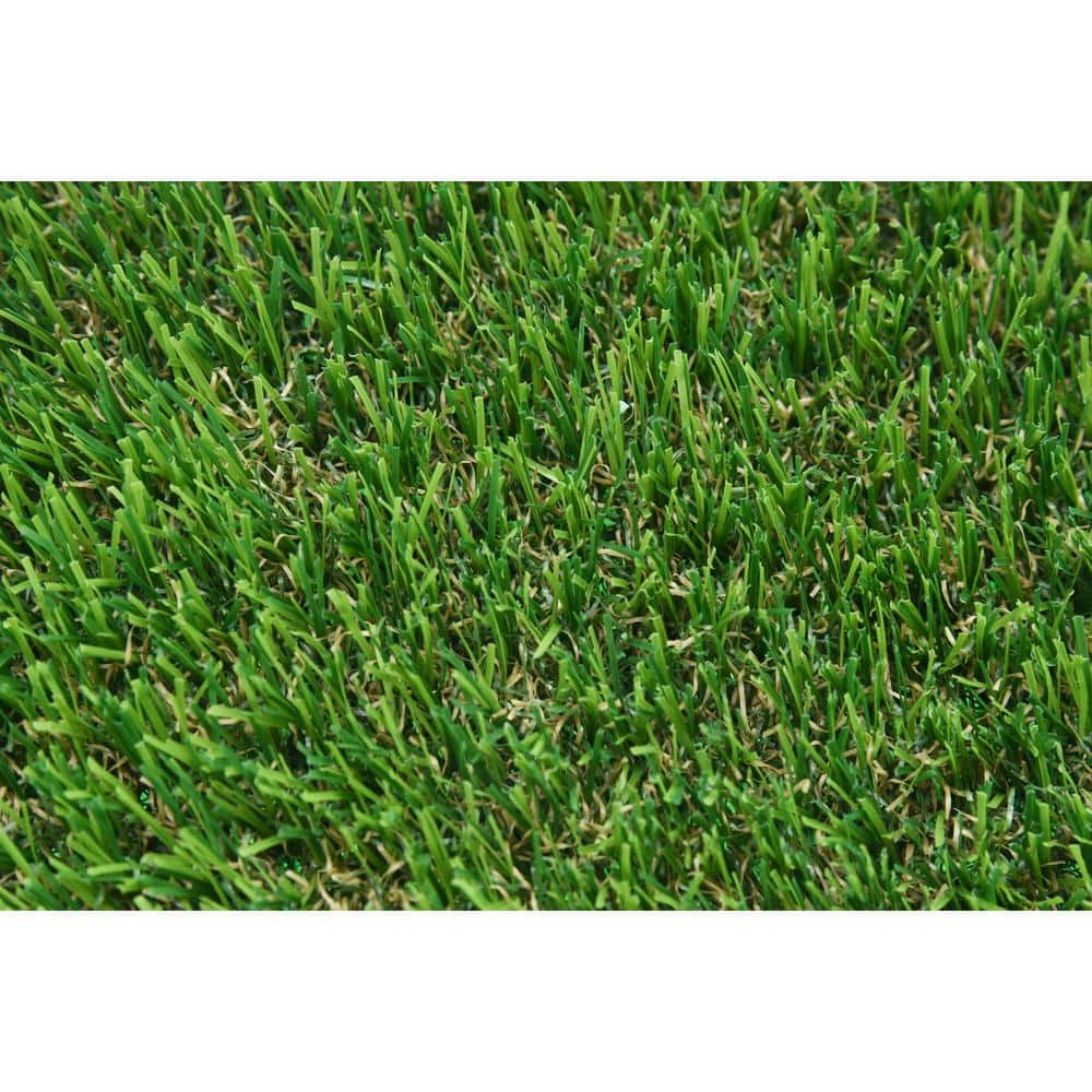 Unbranded Cruze 12 ft. W x Cut To Length Vibrant Green 35 oz. 1.25 in. Pile with Superflow Green Backing Artificial Grass Turf