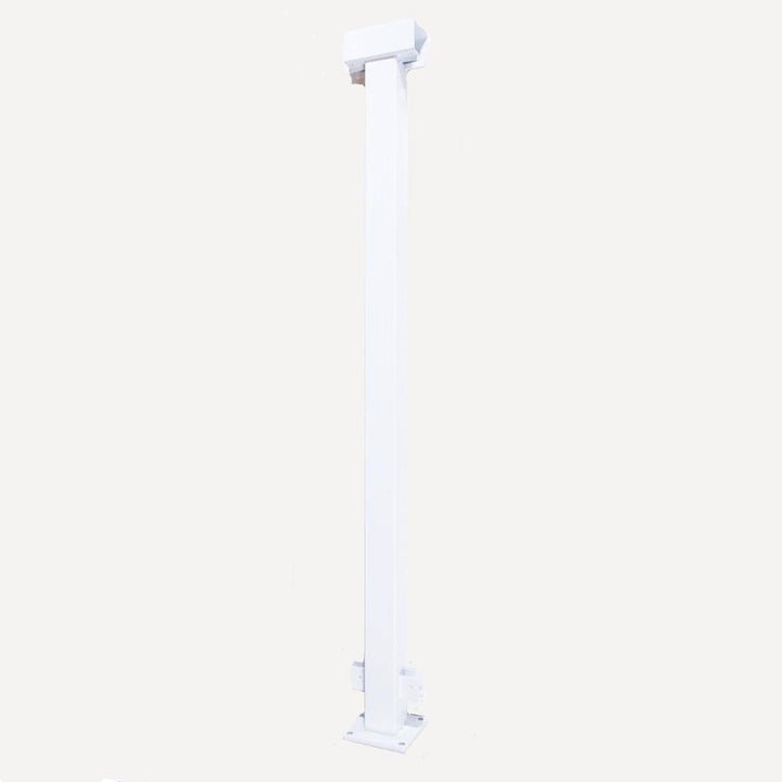 Vista Railing Systems Inc 36 in. H x 2 in. W Gloss White Aluminum Mid Post for Railing Kit