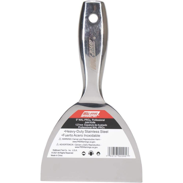 Wal-Board Tools 5 in. Wal-Pro Stainless Steel Joint Knife