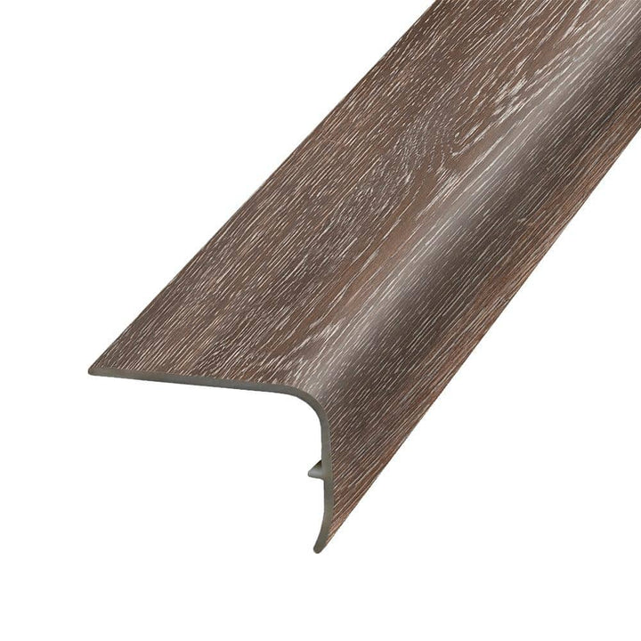 PERFORMANCE ACCESSORIES Warm Stone Vinyl Stair Nose Molding, 1.32 in. Thick x 1.88 in. Wide x 78.7 in. Length