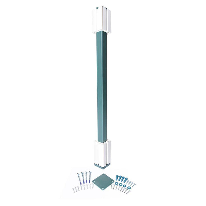 Weatherables 42 in. Post Mount for Concrete Kit