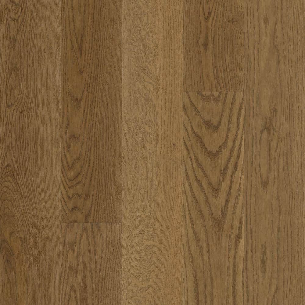 Blue Ridge Hardwood Flooring Castlebury Weathered Cottage White Oak 3/8 in. T x 6 in. W Click Lock Engineered Hardwood Flooring (30.5 sq. ft./Case)