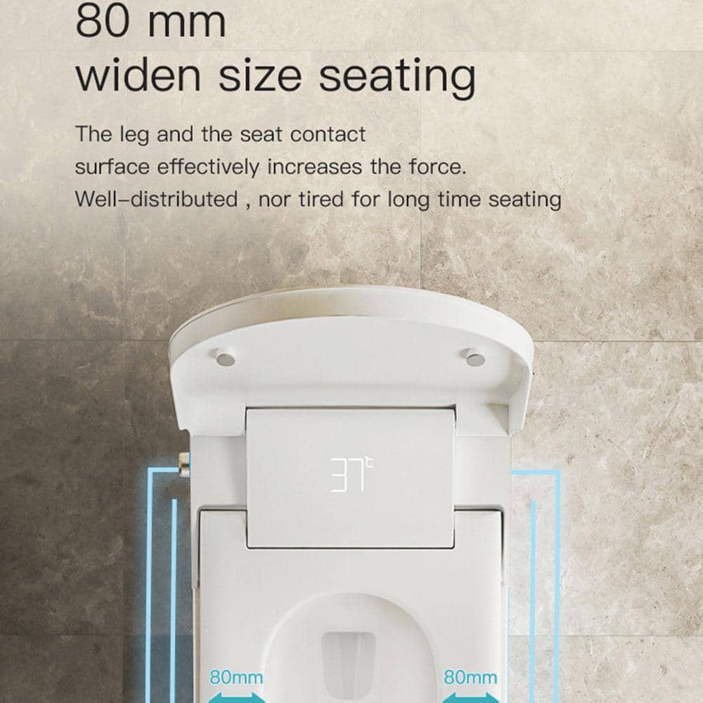 Advanced Tankless Elongated Bidet Toilet with Auto Flush and Remote Control