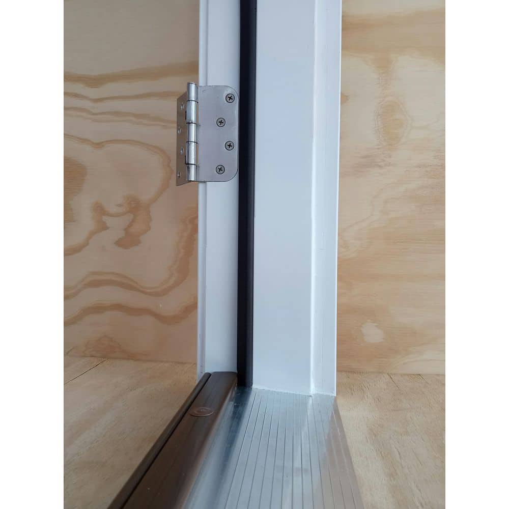Unbranded BOSS-Rx 1-1/4 in. x 4-9/16 in. x 8 in. PVC Jamb Moulding Door Frame Rot Repair Kit