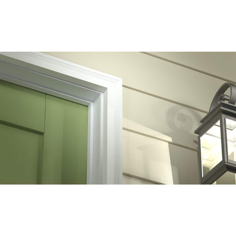 Veranda 7 ft. x 1-63/64 in. x 1-15/64 in. Vinyl Composite Brick Molding